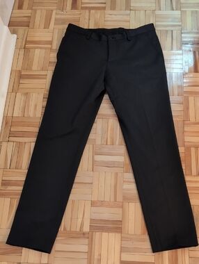 Zara Men's Black Slim Dress Trousers Size 40